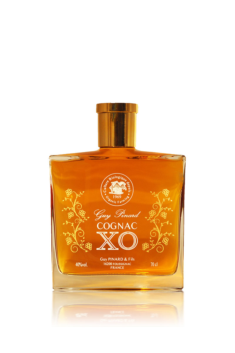 Cognac XO Bio 15 Ans Carafe en coffret - 70 cl - Coquelifrais
